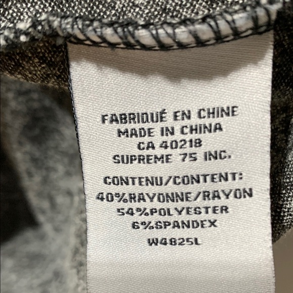 Rufen Black and Gray Women's Top - Picture 6 of 6